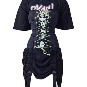 SKOOT apparel dead hype corset dress size medium